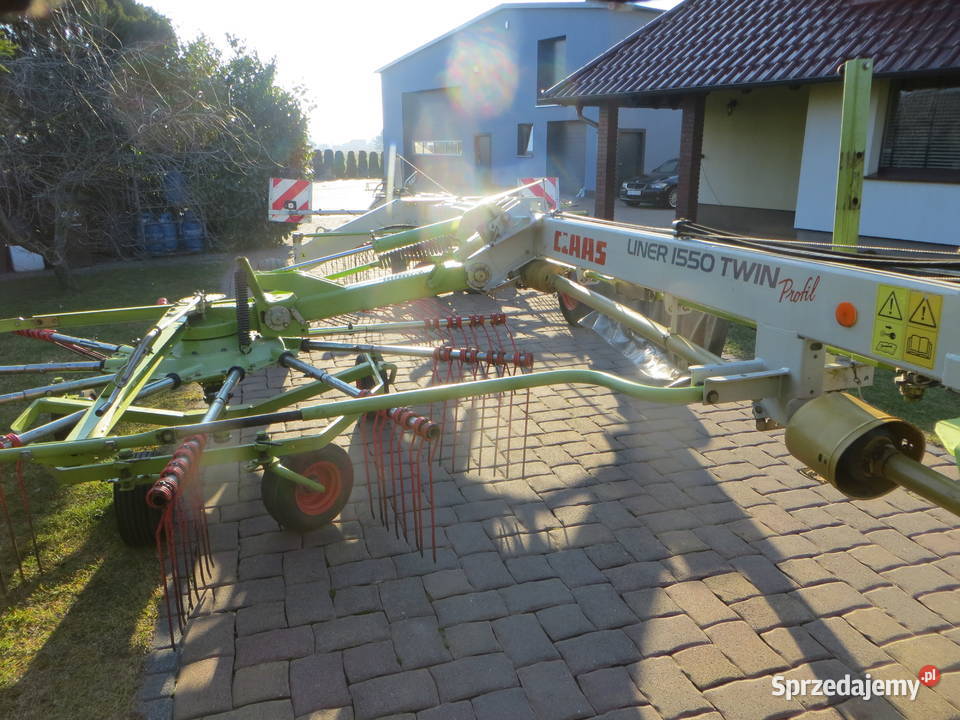 Zgrabiarka ClAAS Liner 1550 Twin Profil Cielcza