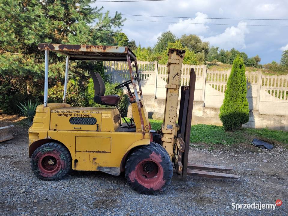Steinbock Wózek Widłowy Udzwig 3500 Podwójne Chełmiec sprzedam
