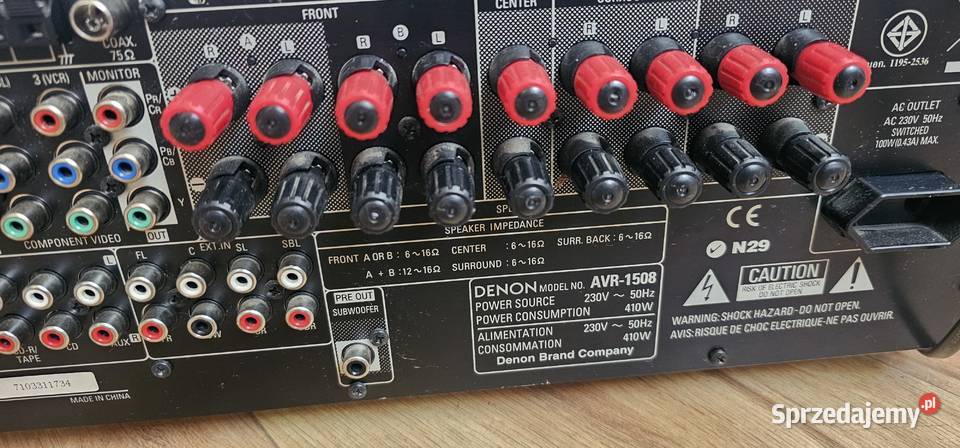Amplituner denon AVR1508 Okazja Szprotawa