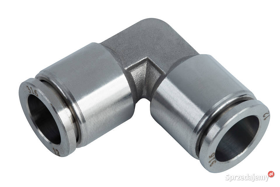 Szybkozłącze kolankowe tekalan 90 metalowe fi10 Złotów
