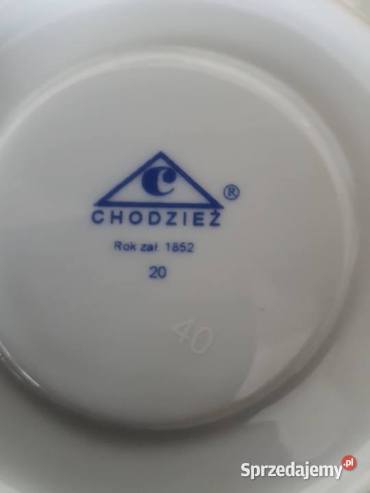 Porcelana Chodzież Logo NFOŚiGW art deco