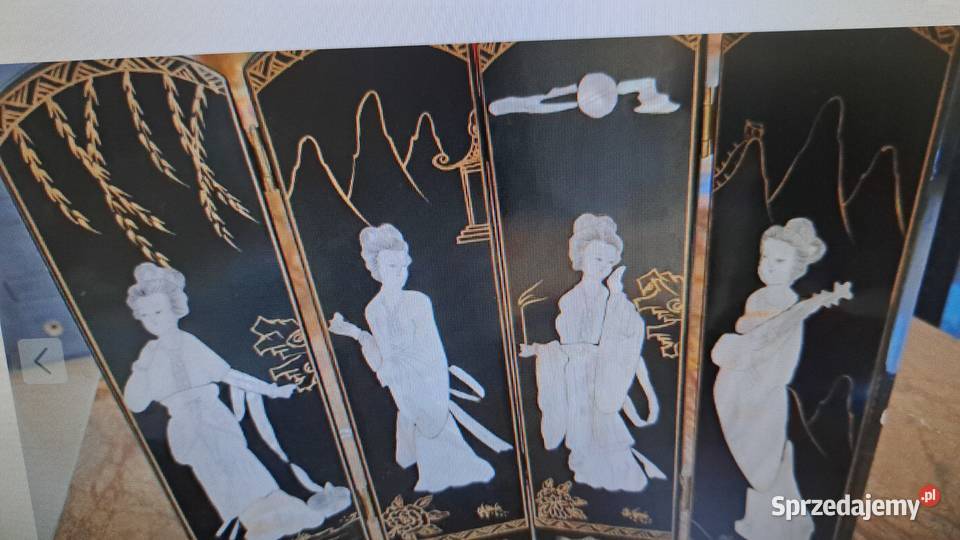 zwój oryginalny chiński jedwab Warszawa