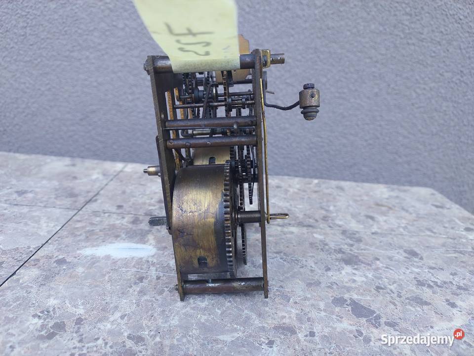723 Mechanizm starego zegara ściennego Junghans Antyki, Sztuka, Kolekcje pomorskie Tczew