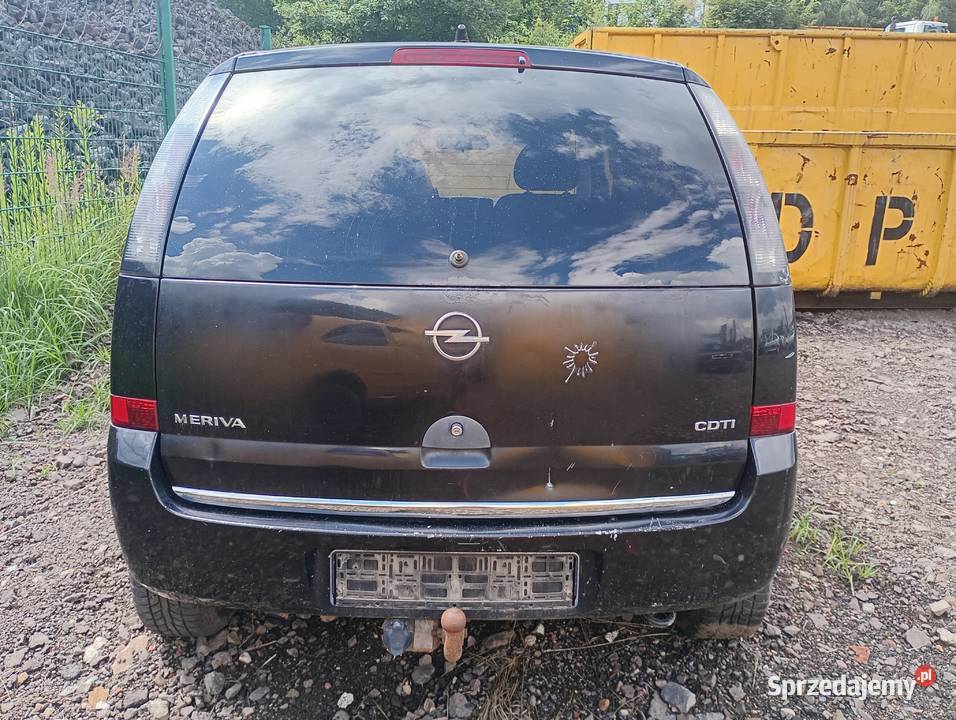 Opel Meriva A 13 klapa tylna części transport FV sprzedam