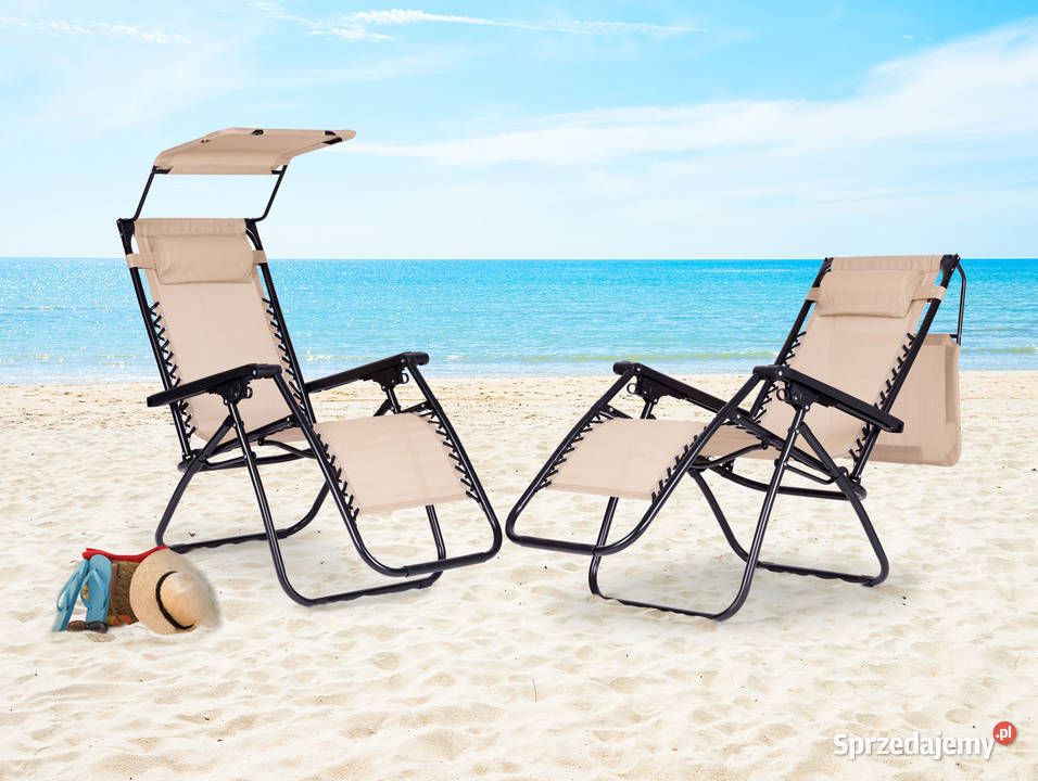Leżak ogrodowy plażowy regulacja oparcia ruchomy Smogorzów sprzedam