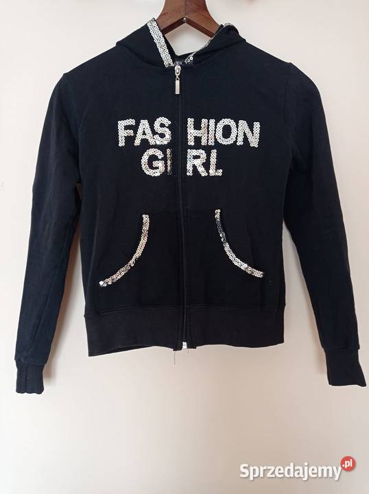 Czarna bluza marki Baki Rozmiar 134 Bluzy Hajnówka