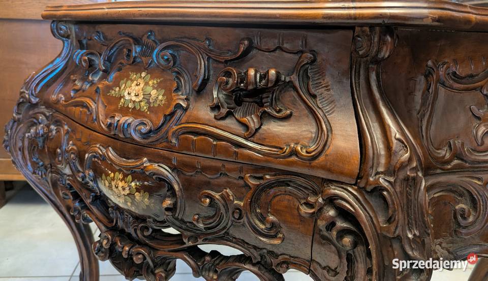 Wspaniała komoda neobarokowa orzech sklep Dąbrowa Górnicza sprzedam