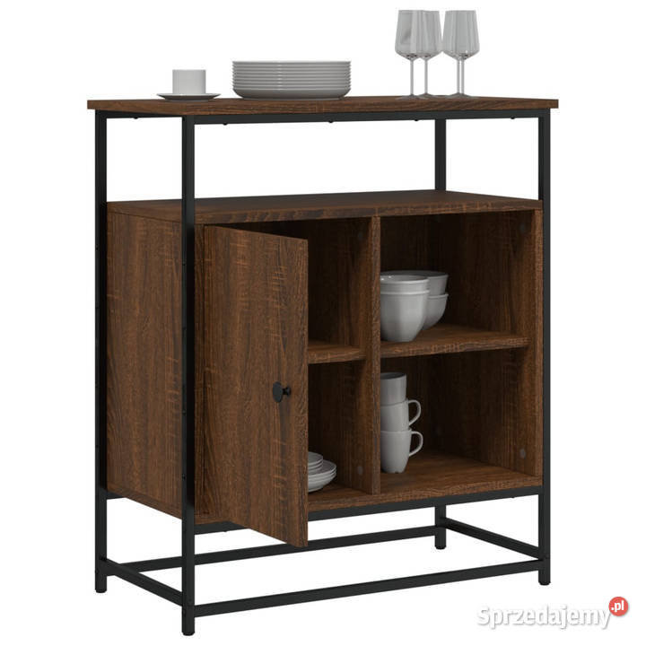 Szafka brązowy dąb 69x35x80 materiał