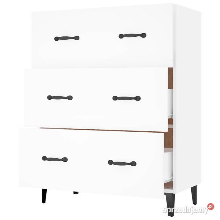 Szafka biała 695x34x90 materiał drewnopochodny