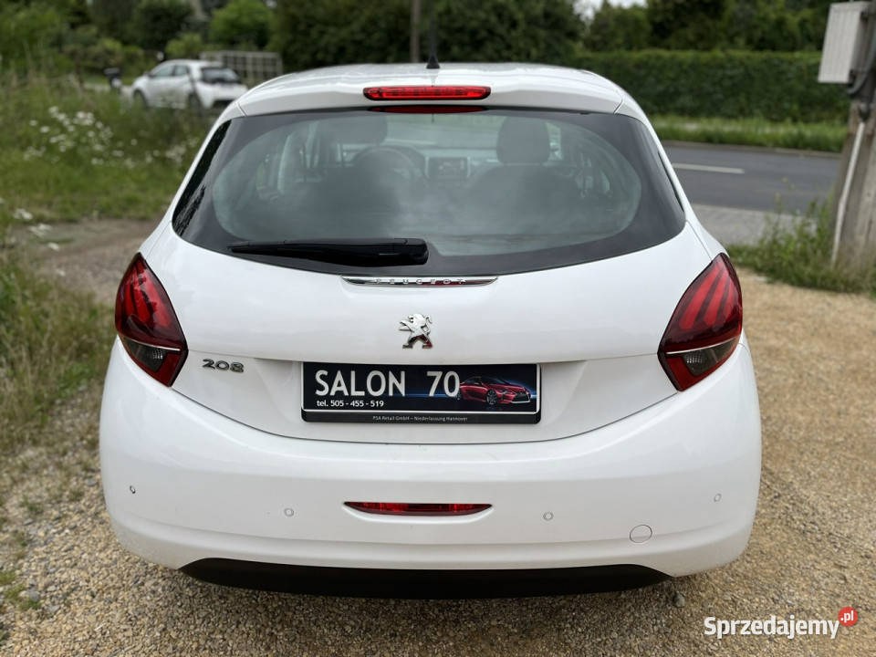 Peugeot 208 12 Klima Led Tabler El szyby Ks Serw lakier metallic śląskie