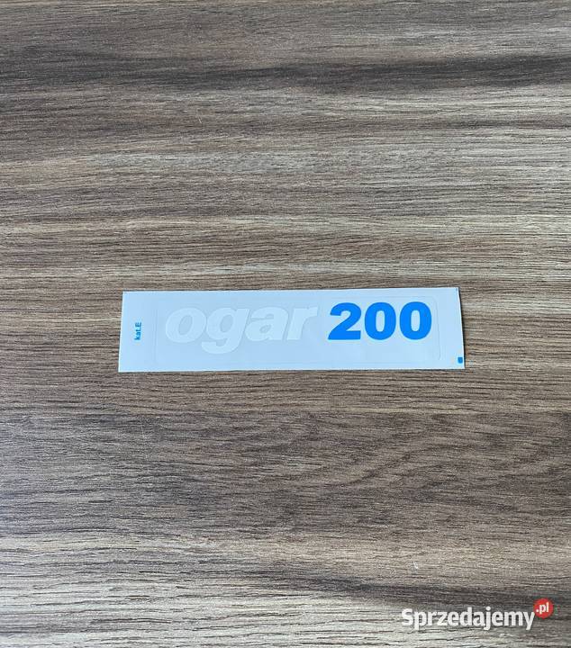 NOWA POLSKA naklejka niebieska OGAR 200 romet Elementy nadwozia Bielsko-Biała