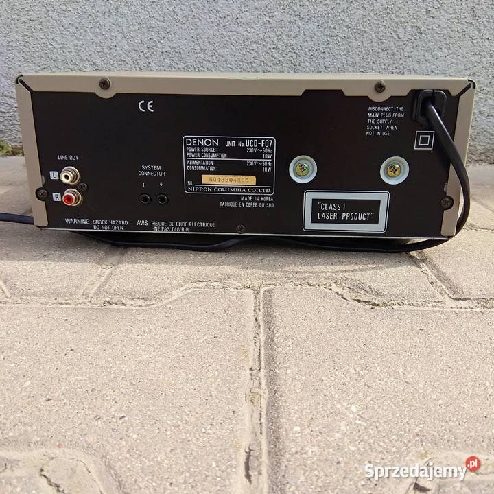 DENON ucdf07 odtwarzacz cd złoty szampański Świebodzice