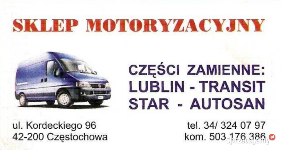 Wyprzedaż części AUTOSAN JELCZ STAR LUBLIN FORD śląskie