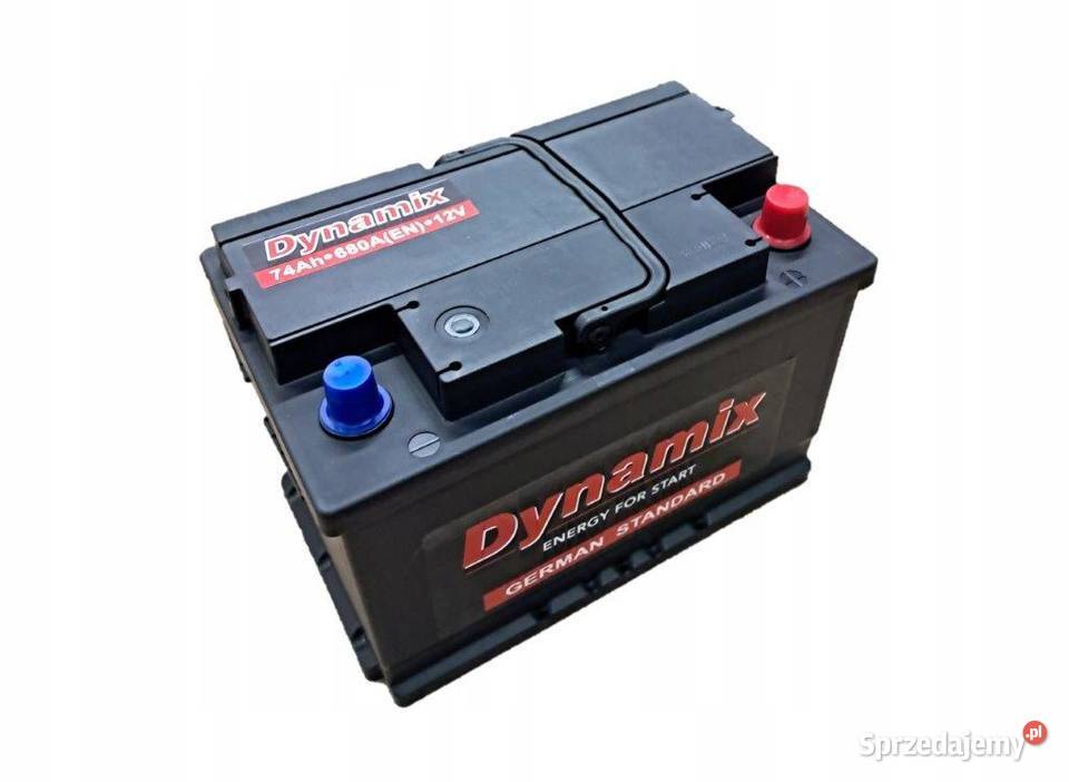 Akumulator Dynamix 12V 74Ah 680A NISKI Luboń