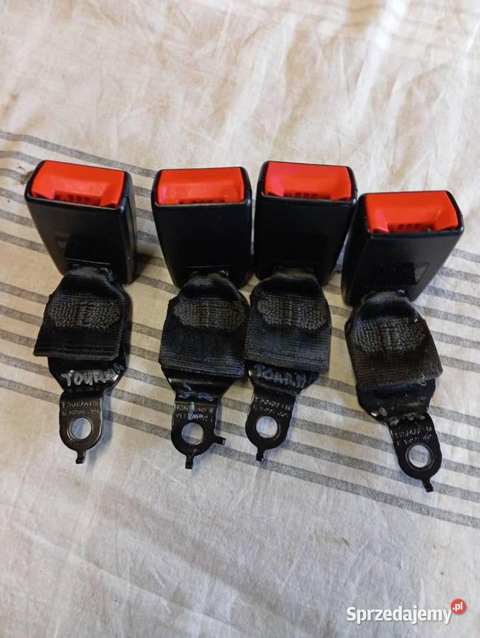 vw touran zapięcia pasów foteli tył Kobylnica