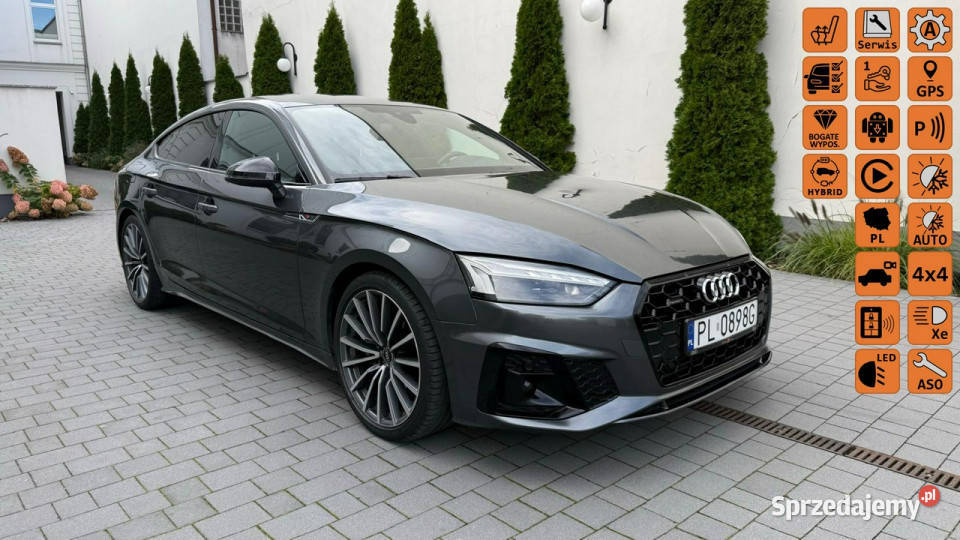 Audi A5 / Salon Polska / Quattro 4x4 / Bang Olufsen / Virtual Cockpit / S-…