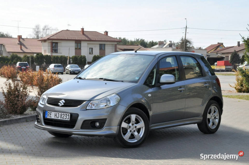 Suzuki SX4 16i120Lift86KlimatronikGrzane wielofunkcyjna kierownica mazowieckie Ostrów Mazowiecka