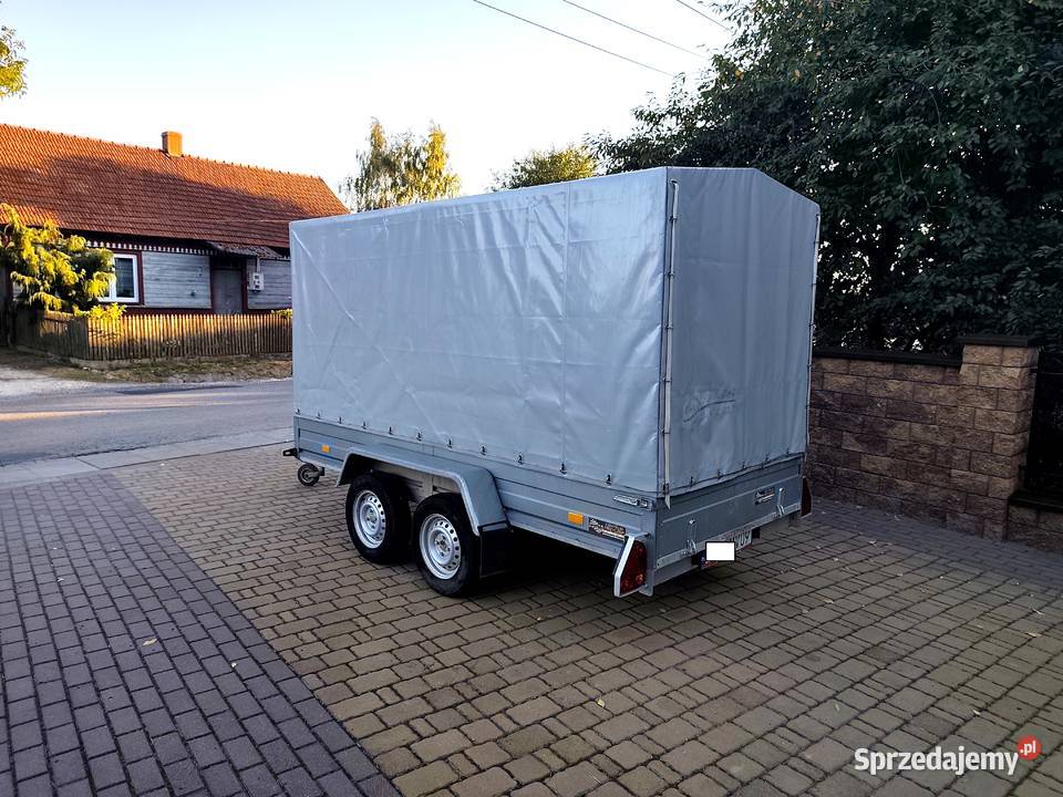 Przyczepa Dwuosiowa RYDWAN 2024R DMC 750 330 x towarowe Burtowe i plandeki Wodzisław