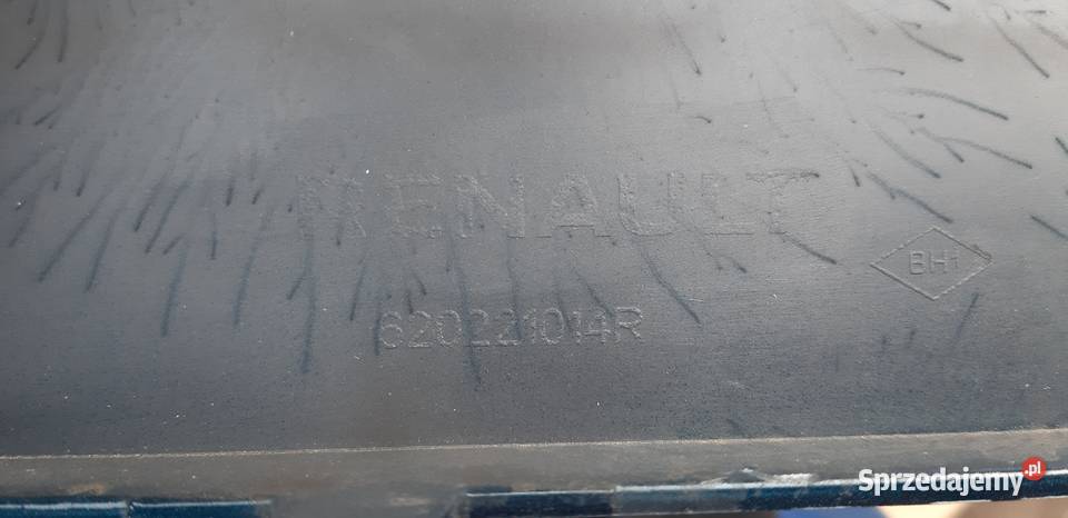 RENAULT TEINGO III ZDERZAK PRZÓD PRZEDNI Bieleń