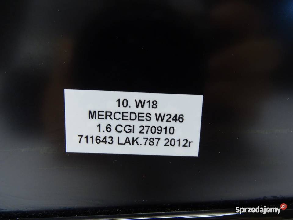 WYŚWIETLACZ EKRAN LCD NAVI NAWIGACJI A2469007703 Liczniki i zegary