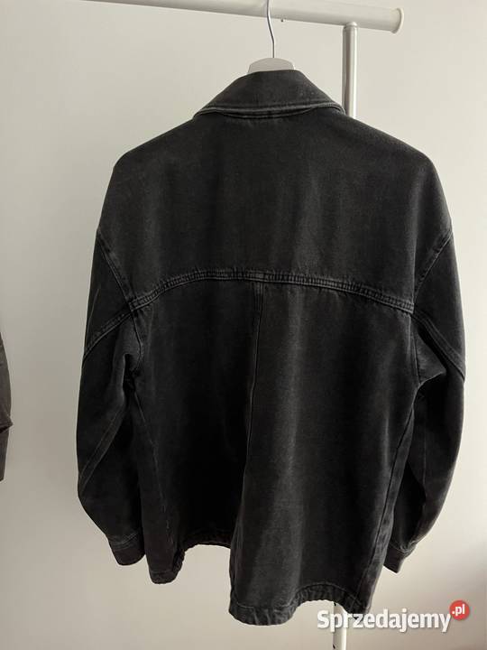 Kurtka jeansowa HM oversize czarna 36 Warszawa