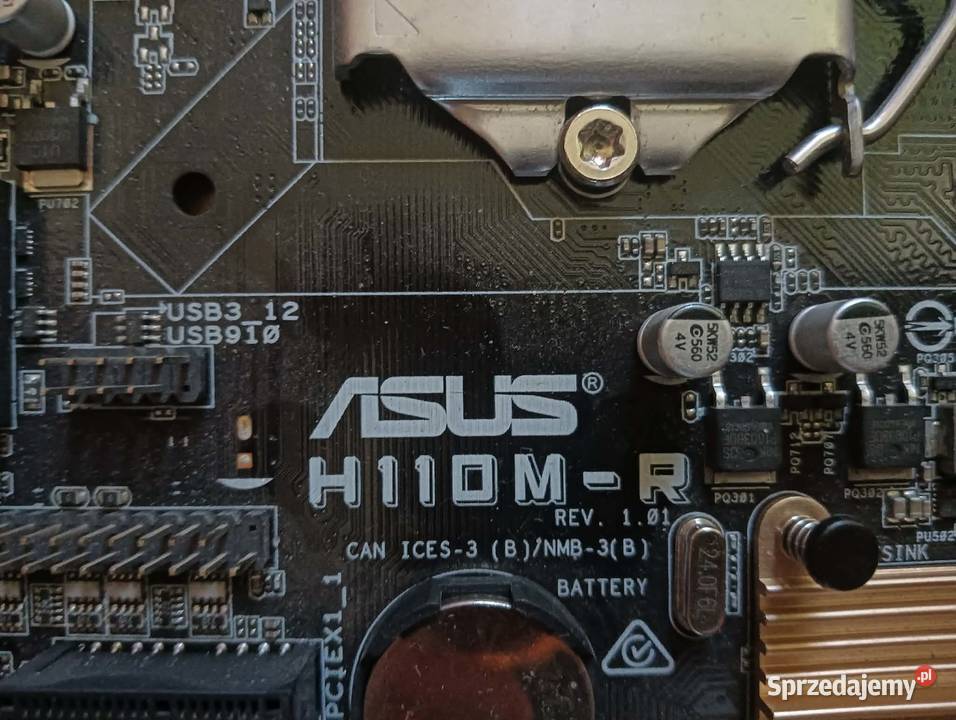 Zestaw Płyta główna Asus H110MR procesor Intel Imielin