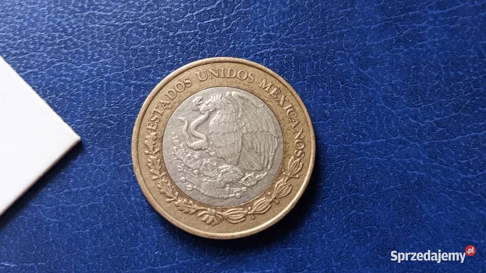 Stare monety 10 peso 2015 Meksyk