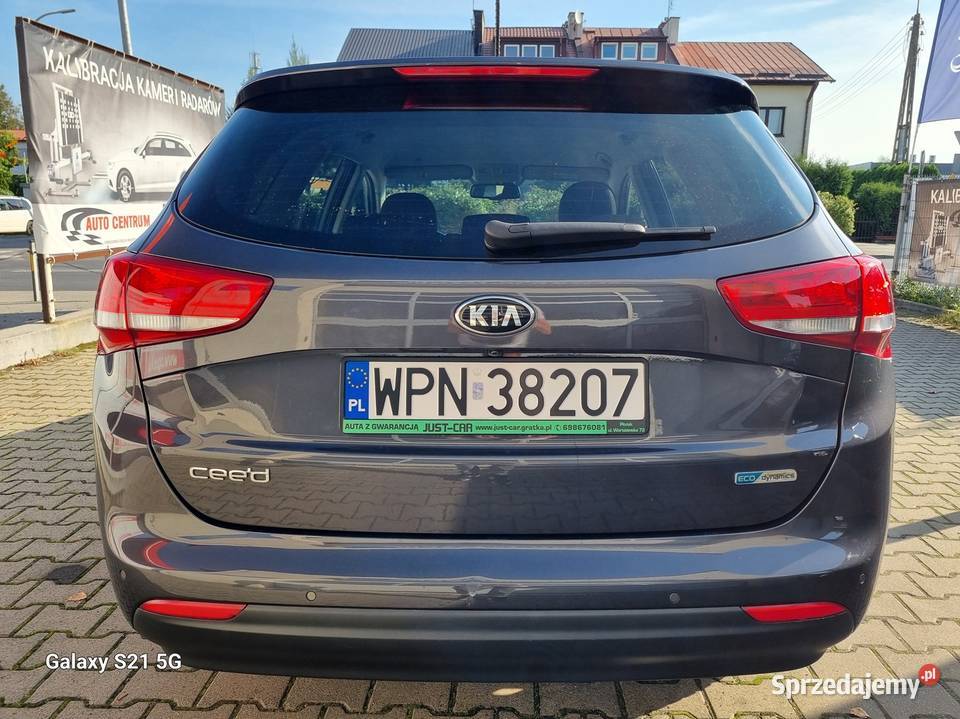 Kia Ceed II 16 GDI 135 nawigacja kamera alufelgi elektryczne szyby mazowieckie Płońsk