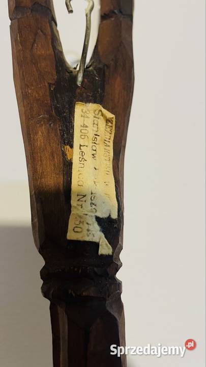 Unikalna rzeźba ludowa Podhale Jezus Świątek