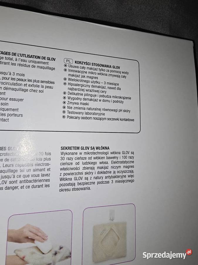 Glov rękawica do demakijażu Sosnowiec