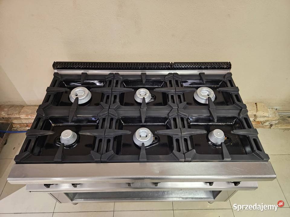 Kuchnia gazowa 6 palników MBM 41 kW