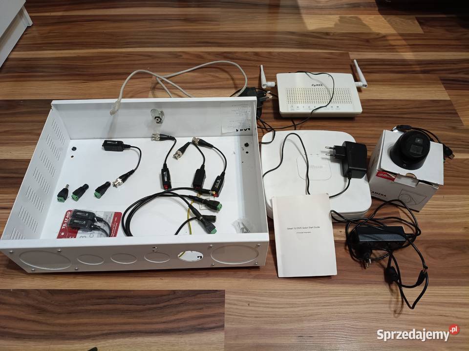 Zestaw monitoringu Dahua DVR XVR5104CS2 dysk Pozostałe