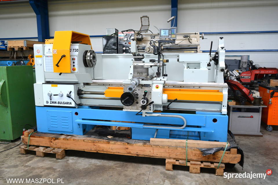 Tokarka uniwersalna CU 730 x 1500 BULMAK ODCZYTY Głowno