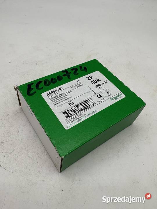 Schneider Electric A9R84240 Wyłącznik różnicowy Pozostałe Warszawa