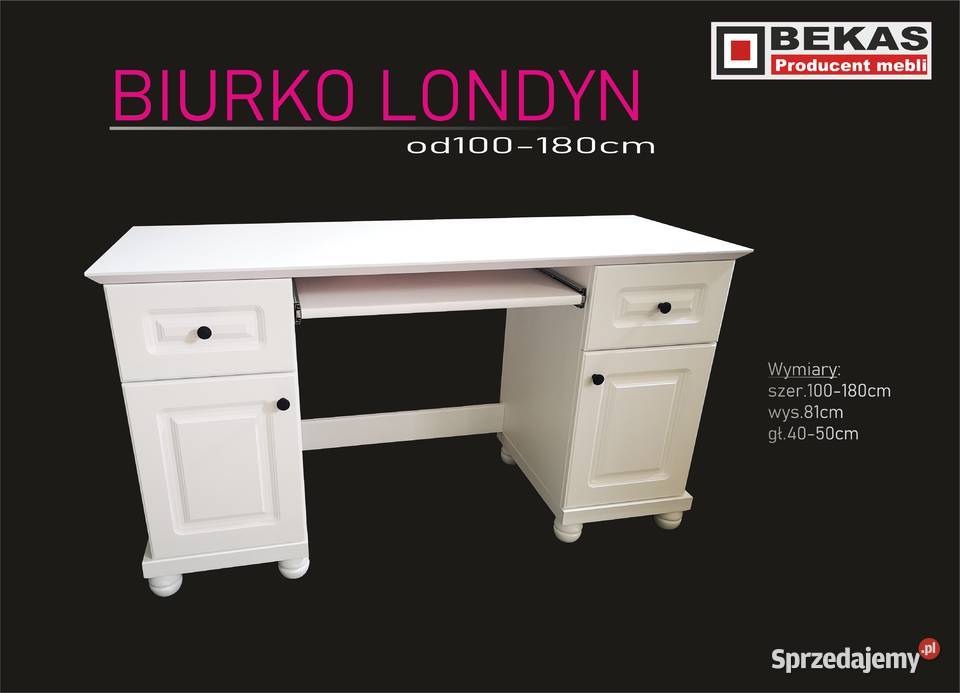 Biała Komoda 120 LONDYN White OAK Śliczna z Komody Jelenia Góra sprzedam