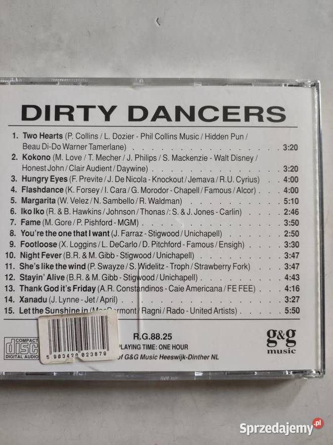 Dirty Dancers płyta kolekcjonerska cd składanki Kielce