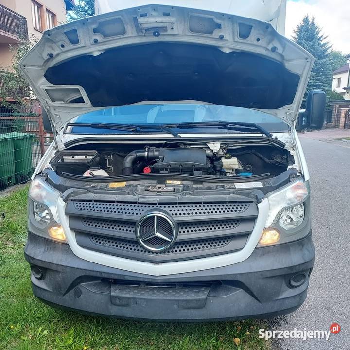 Sprinter 2017r 22CDI AUTOMAT Chłodnia Lekko uszk homologacja na ciężarowe lubelskie Parczew