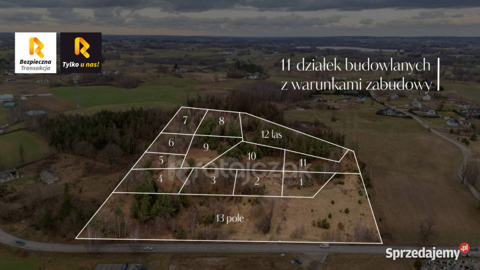 Działka Pomieczyno Kartuska 1812m2