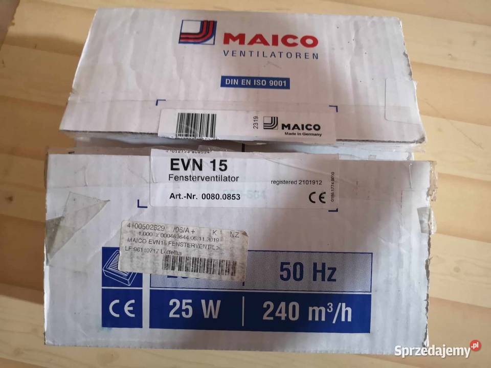 OKAZJA Wentylator do zabudowy Maico Ventilatoren