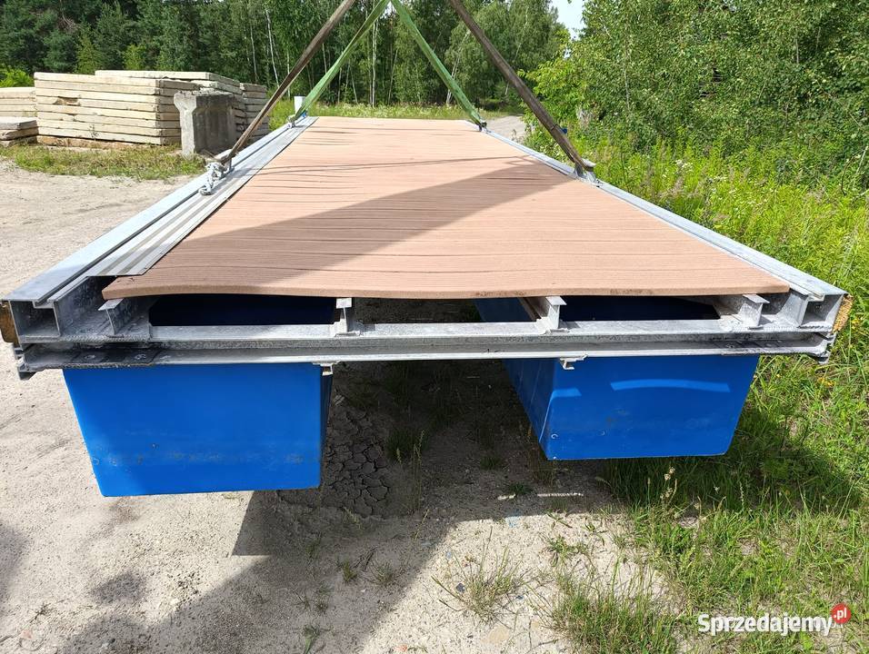 pomost pławiący 6m x 2m marina tratwa keja yboom Tarnobrzeg sprzedam
