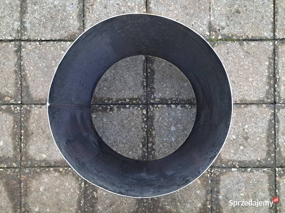 Rura stalowa 400 x 2 mm walec przepust zbiornik Cieszyn