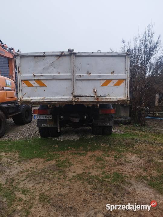 Man 18232 wywrotka Napęd tylna oś Przybysławice