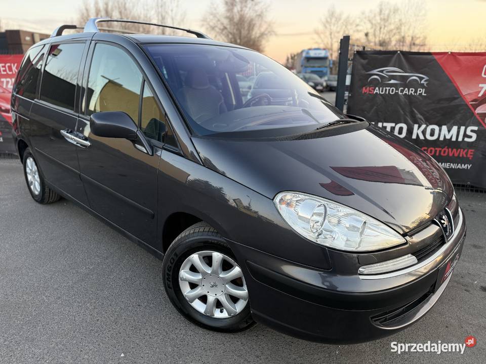 Peugeot 807 Klimatyzacja Elektryka Alufelgi 8 szary Poznań