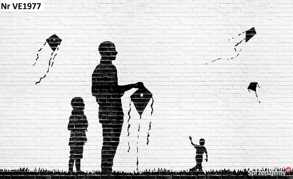 Tapeta fototapeta Banksy Grafika Graffiti Leszno