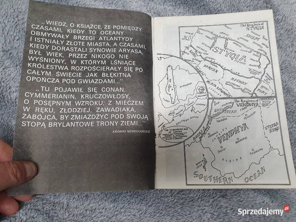 Conan Saga komiks As Editor wydanie 1 1989 pomorskie Gdynia
