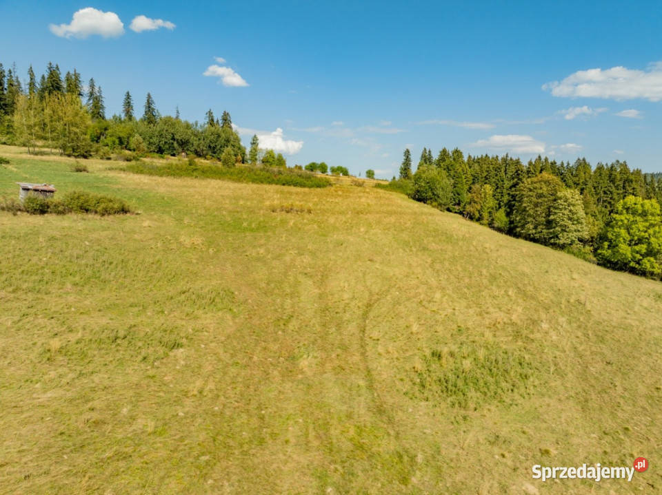 Działka rolna z widokiem na Tatry Biały Dunajec