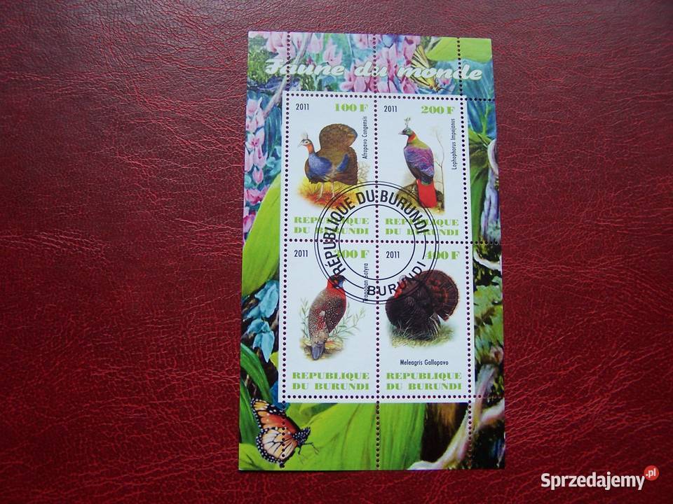 Burundii 2011 CTO Fauna Ptaki
