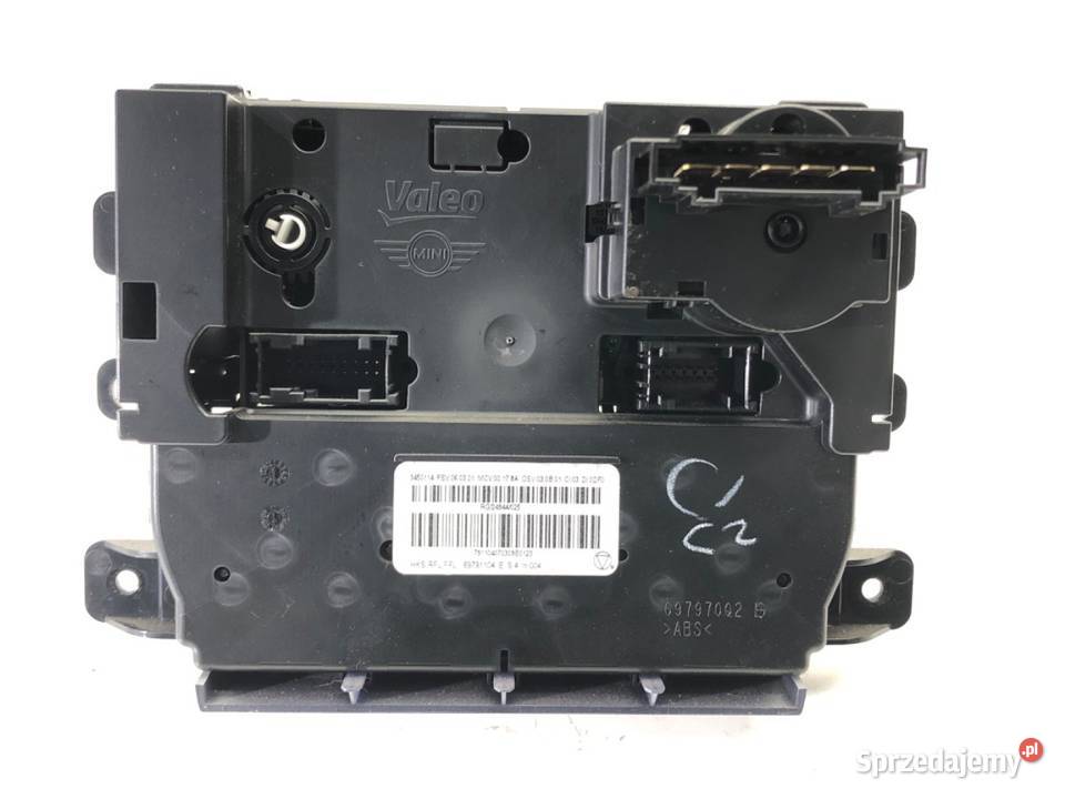PANEL STEROWANIA NAWIEWU MINI R56 3450114 Panele sterowania, przełączniki sprzedam
