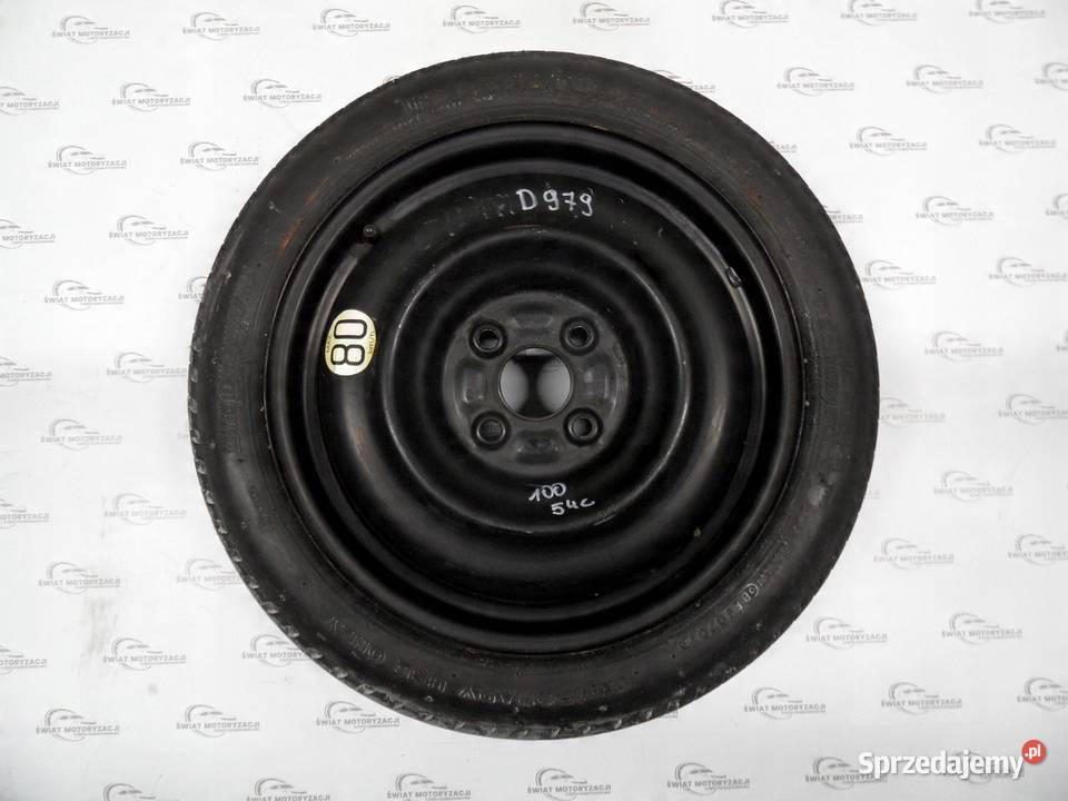 NISSAN koło dojazdowe 1257015 95M 4x100 świętokrzyskie sprzedam