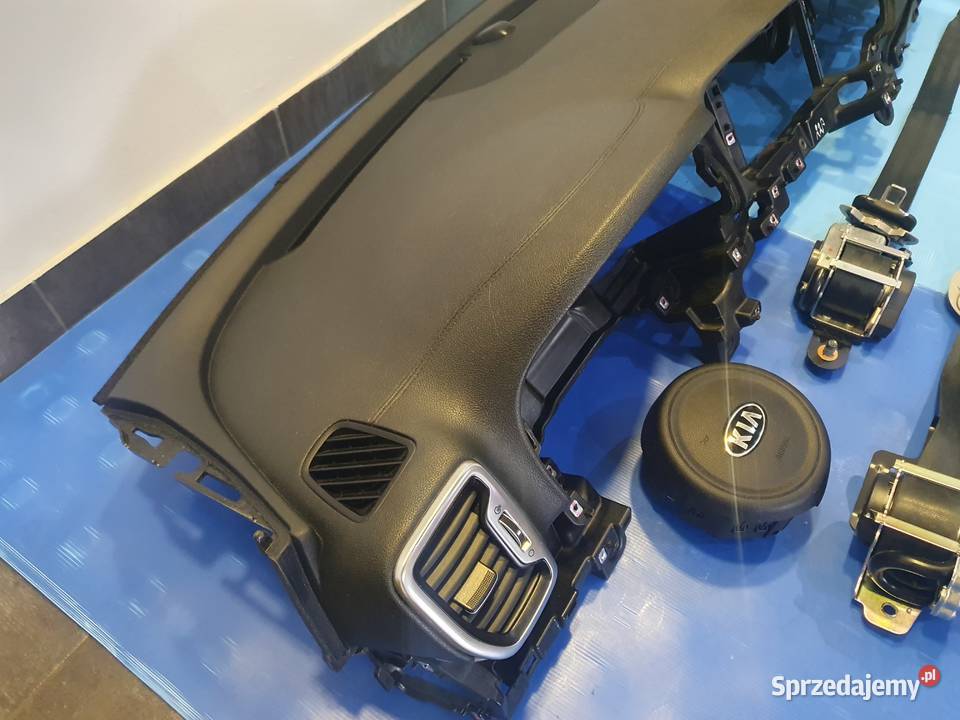 KOMPLET KONSOLI PODUSZKI PASY KIA SPORTAGE 4 łódzkie